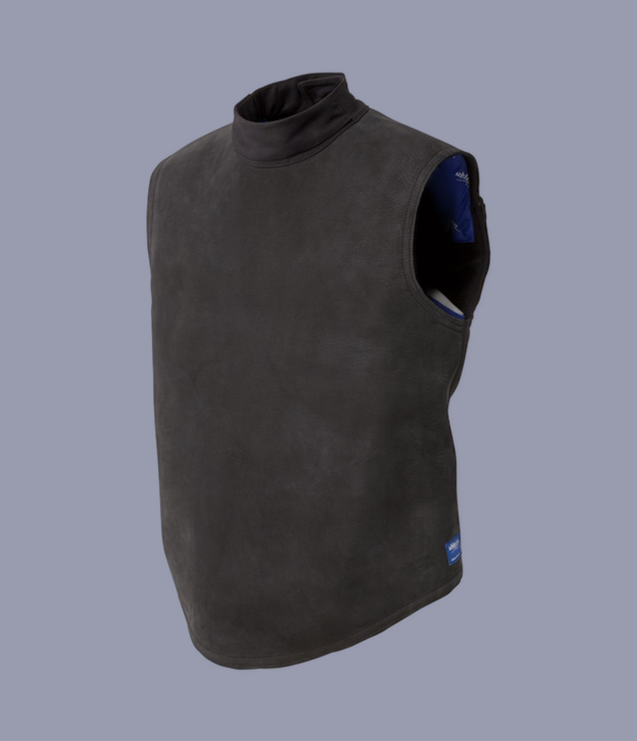 Uhlmann Men&#39;s Coaching Leather Vest &quot;Basic&quot;